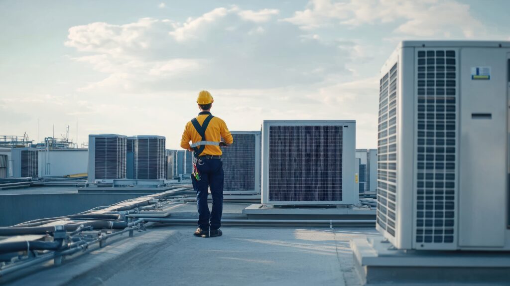 commercial roof inspection