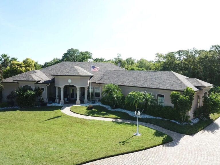 best roofing material for florida homes big house in USA american flag shingles roof