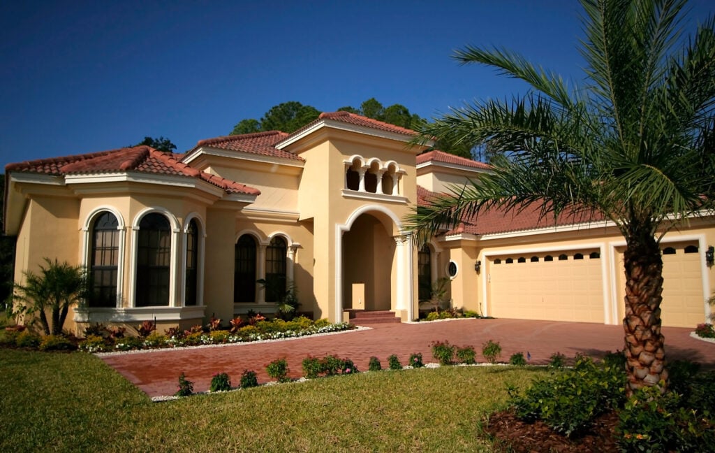 Florida House with new roof tile