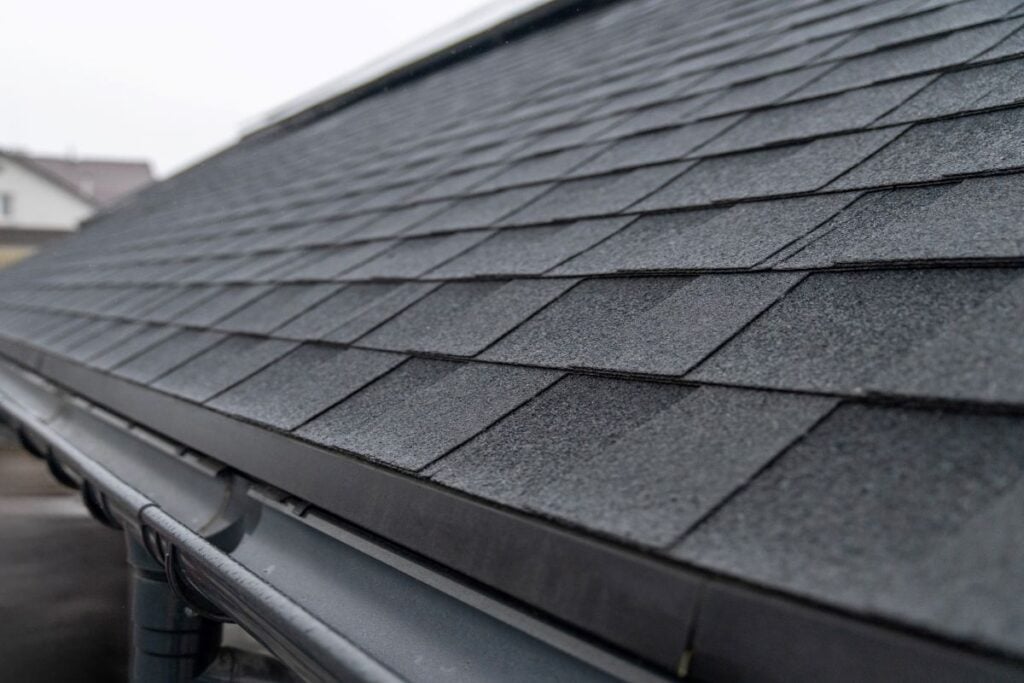 are tamko shingles good close up roof with water gutter