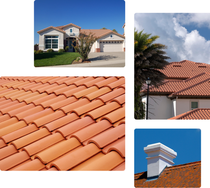tile roofing work
