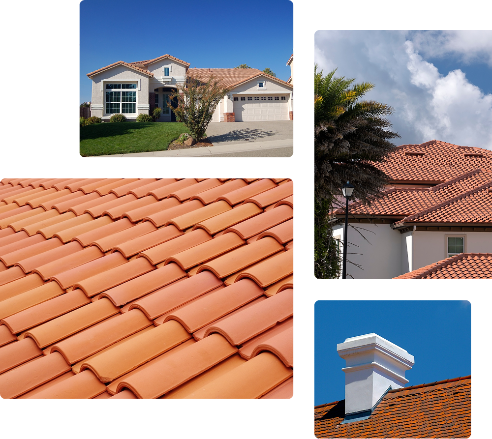 tile roofing work