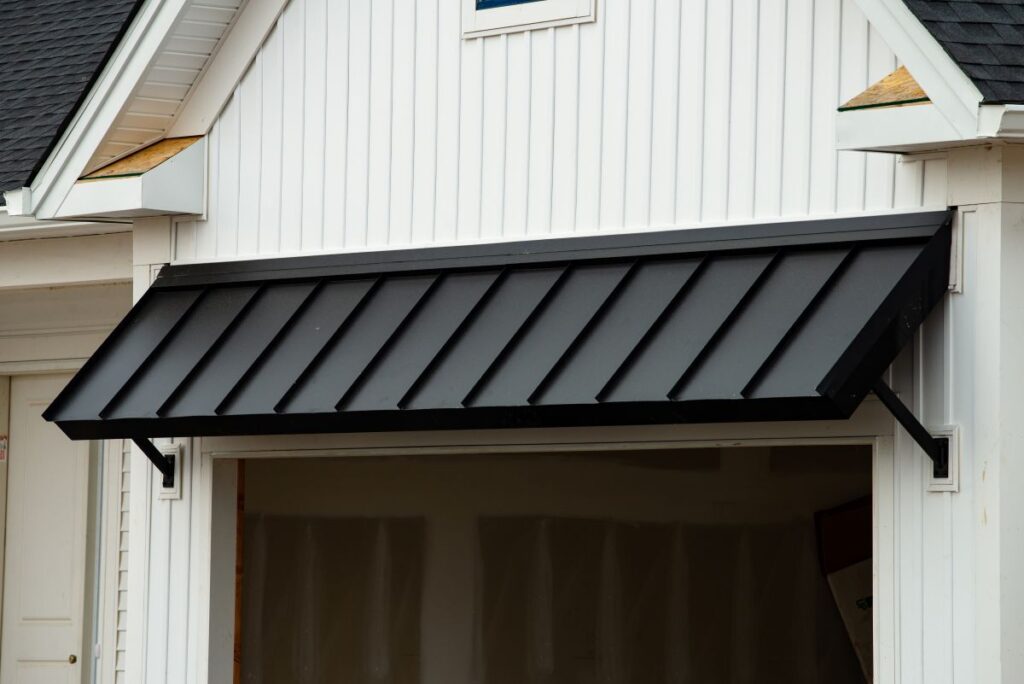 metal roof and siding color combinations black roof white house