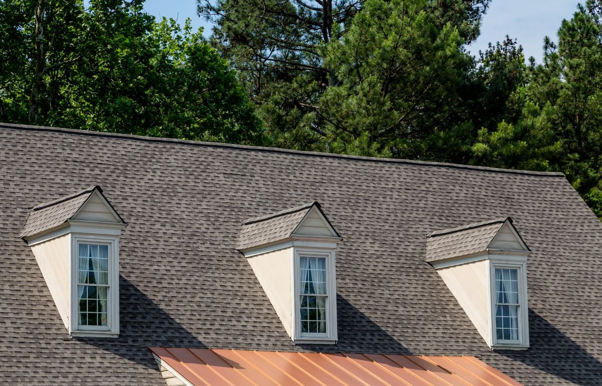 gaf vs certainteed shingles big roof small windows